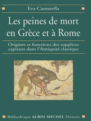 cover image of Les peines de mort en Grèce et à Rome